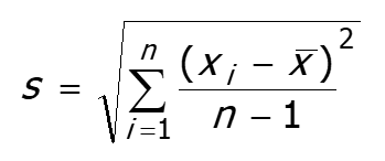 pooled standard deviation